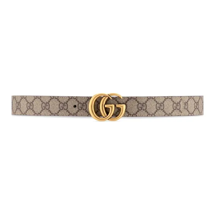 GUCCI Jacquard Reversible Buckle Belt-0