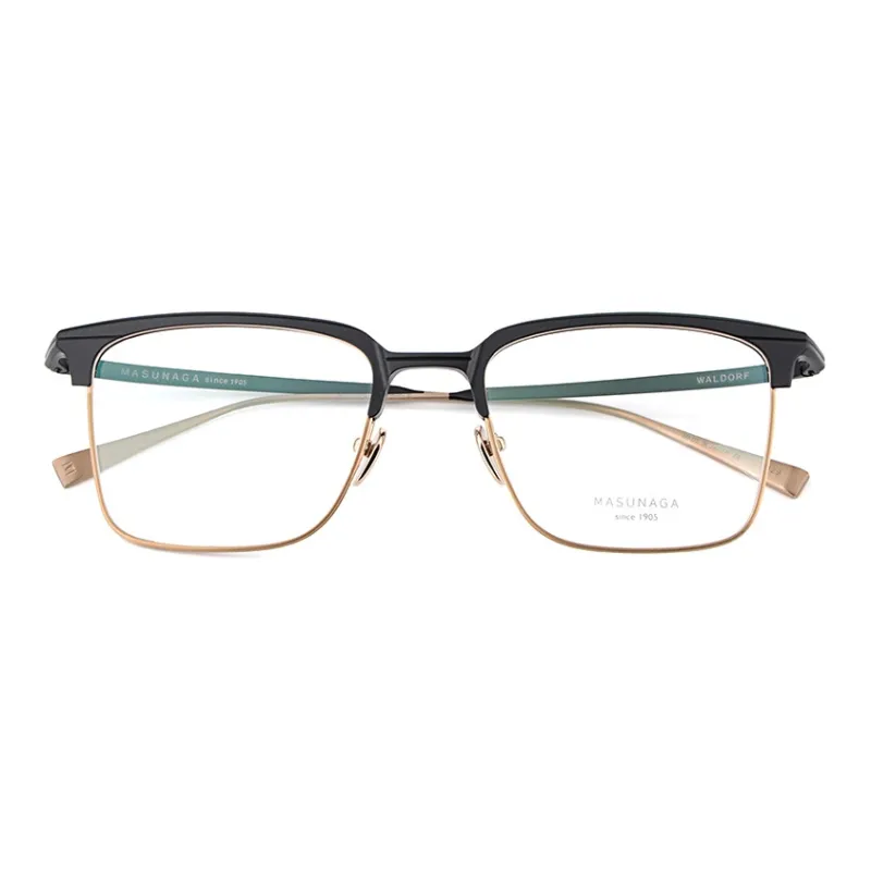 MASUNAGA Waldorf Square frame Glasses-2
