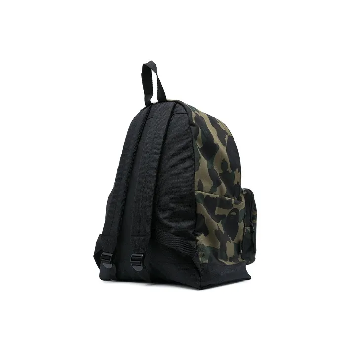 A BATHING APE Polyester Backpack Regular Unisex Green-1