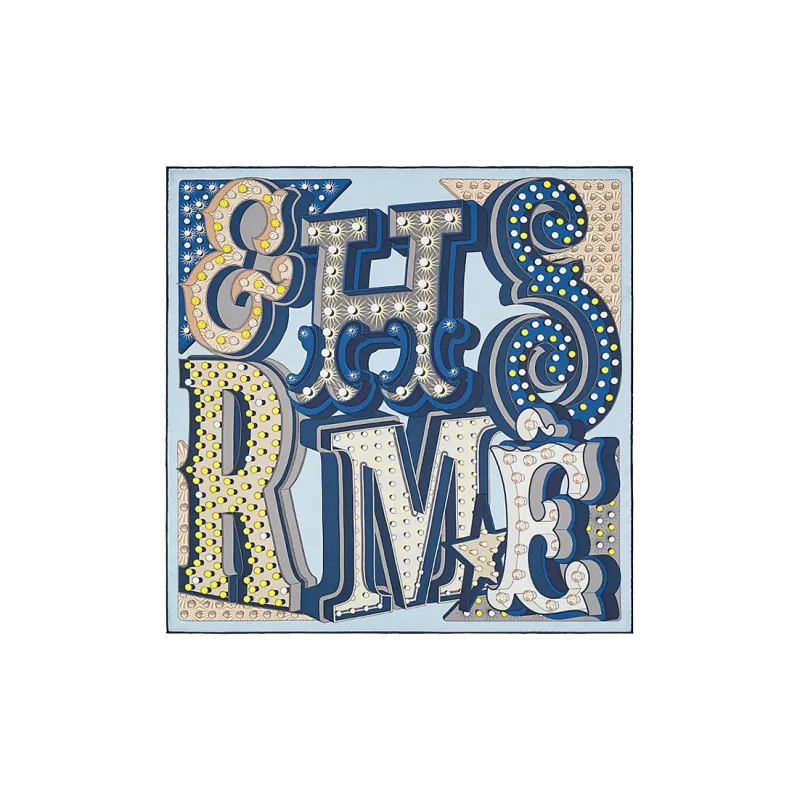 HERMES Silk Scarves Women's Blue-0