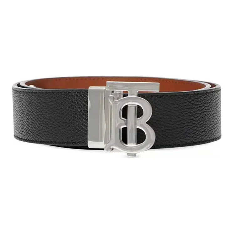 Burberry Tb Logo Leather Belt-1