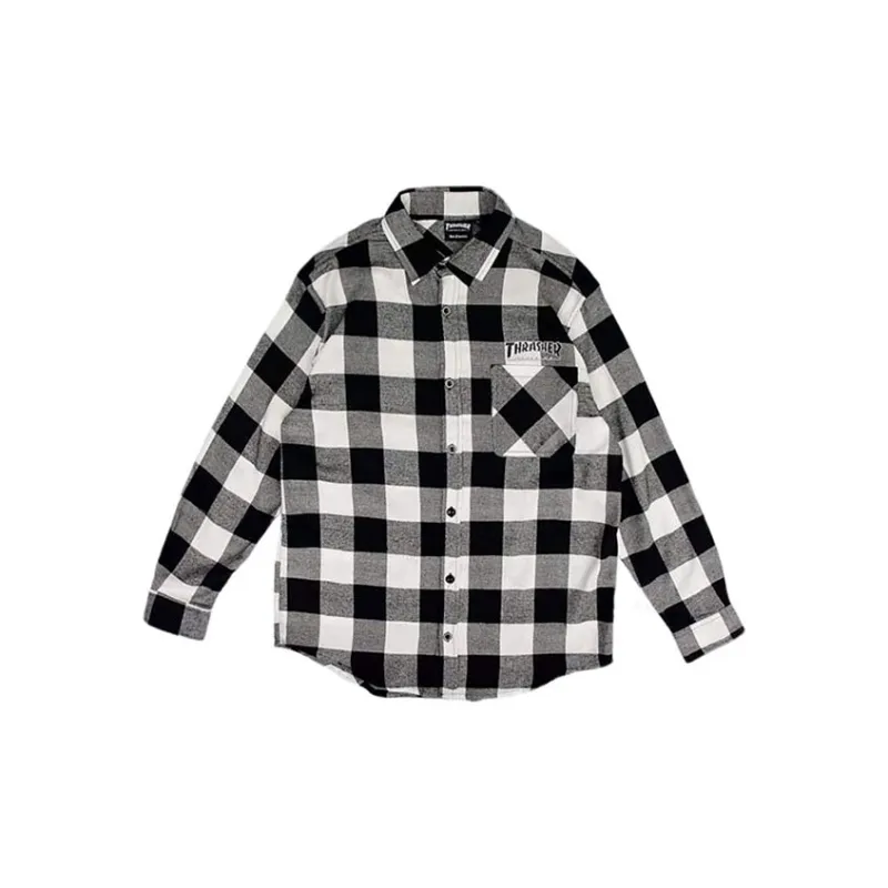 Thrasher Shirts Unisex Black-1
