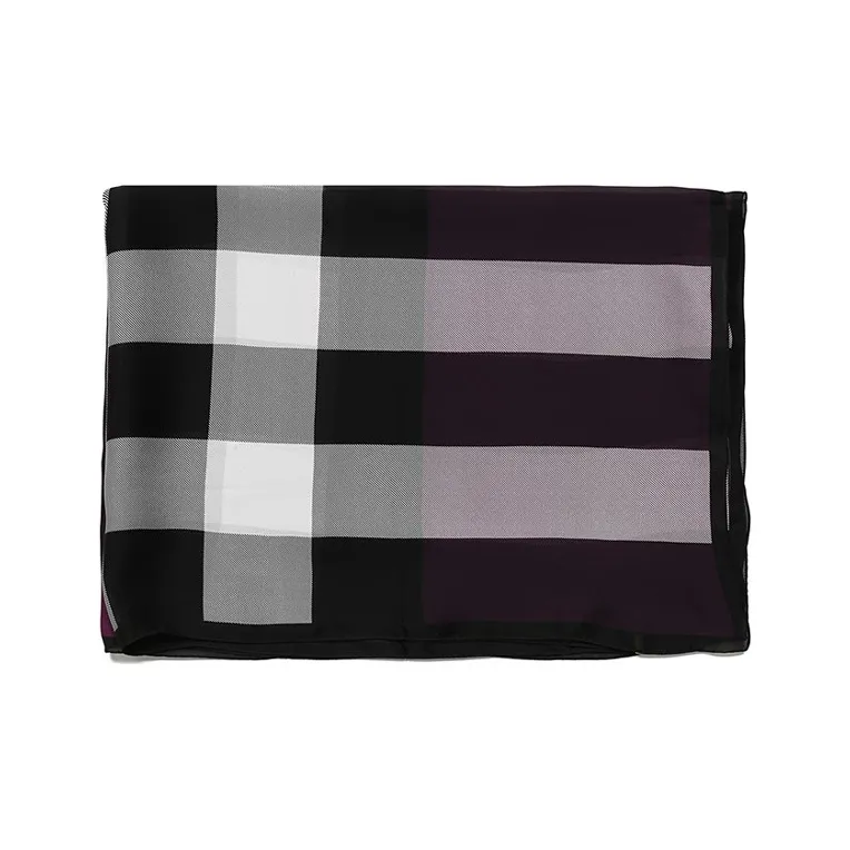 Burberry Knit Scarves Women's Purple-3