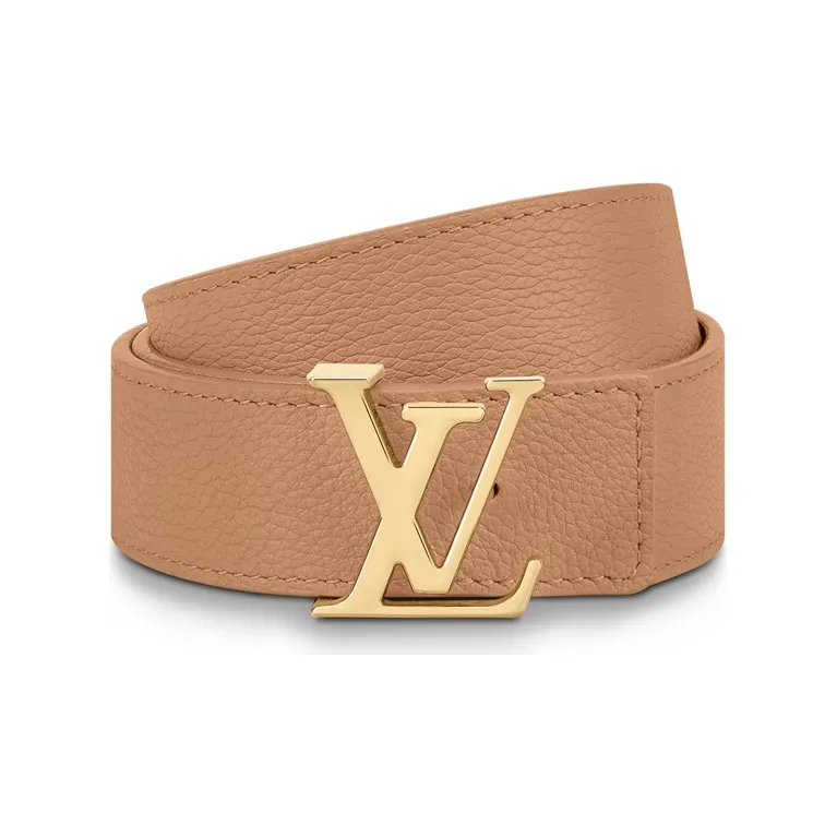 LOUIS VUITTON Initials Reversible Belt Monogram Dual-Face Cow Leather Leather Belts Unisex Width: 3cm-2