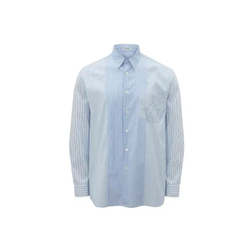 JW Anderson Shirts Men Blue