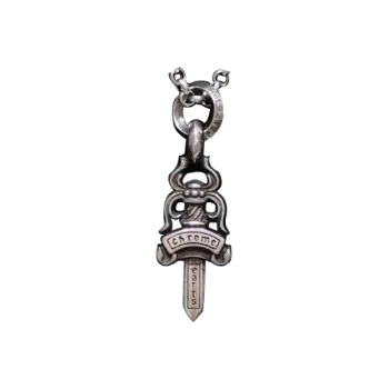 Chrome Hearts 925 Sterling Silver Pendants Unisex Silver