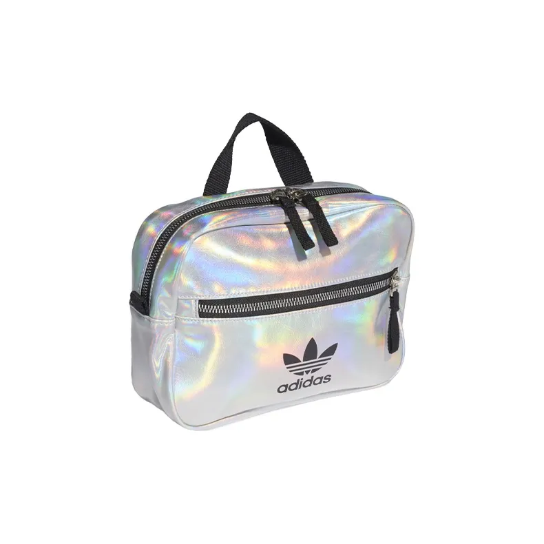 Adidas Originals Polyester Backpack Mini Women's Silver-2
