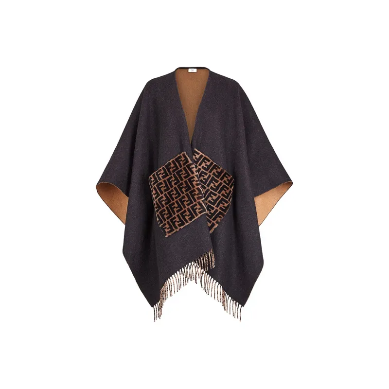 FENDI Shawls Women's Black-0
