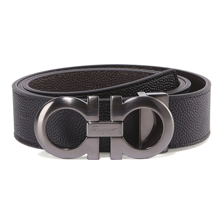 Ferragamo Reversible Gancini Belt-0