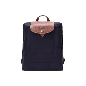 LONGCHAMP Le Pliage Fabric Backpack Women's Berry Purple