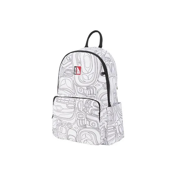 INUK Polyester Travel Bag Backpack Regular Unisex White-9