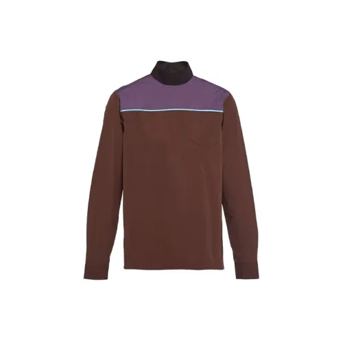 PRADA Shirts Men Brown