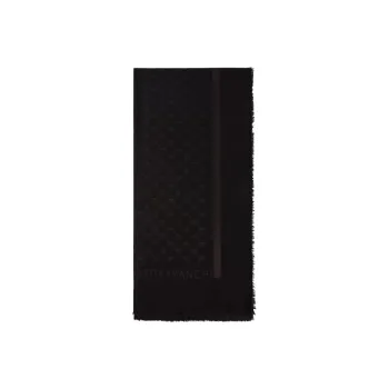 Elisabetta Franchi Silk Scarves Unisex Black