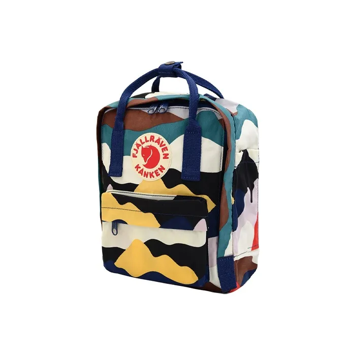 Fjallraven Polyester Backpack Mini Men's Dark Color Camouflage-1