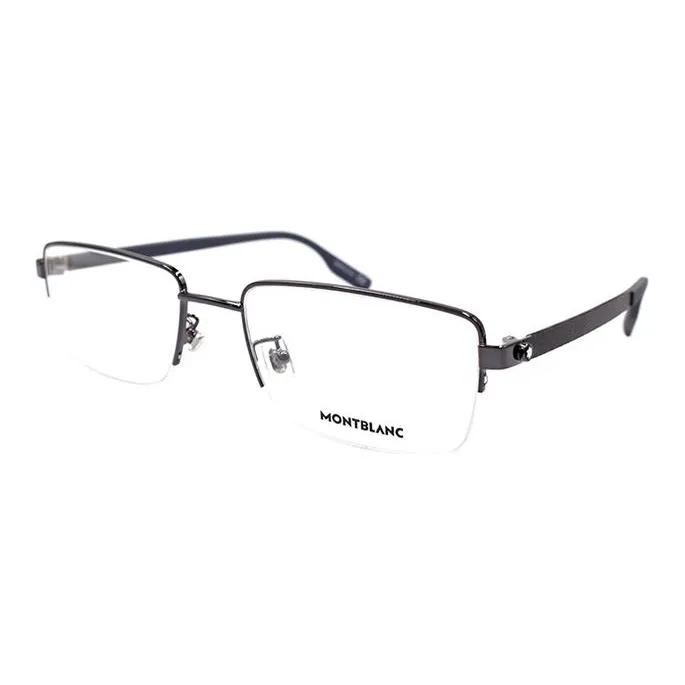 MONTBLANC Eyeglass Frames Men Gunmetal-1