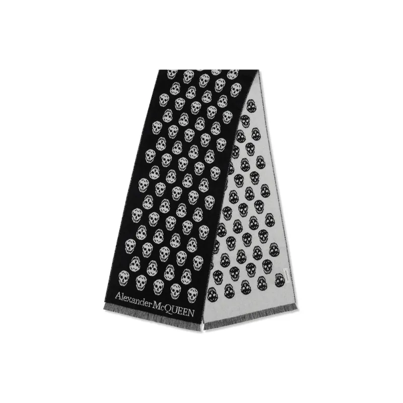 Alexander McQueen Reversible Skull Scarf-2