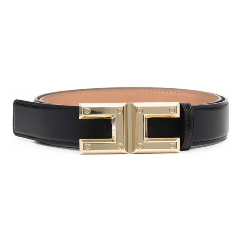 Elisabetta Franchi Logo buckle Belt-0