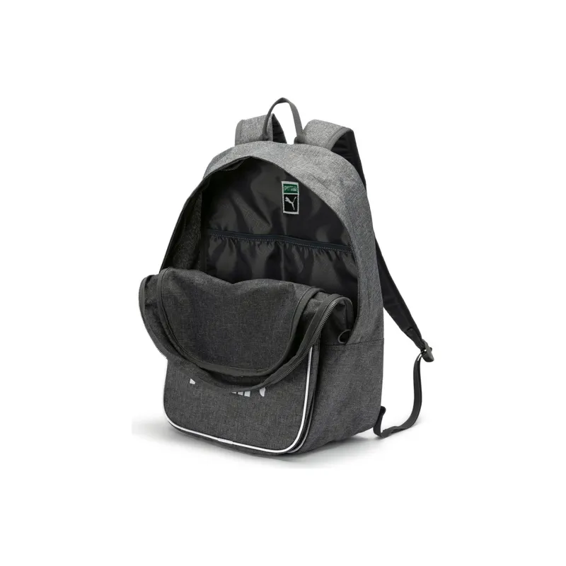 PUMA Fabric Backpack Regular Lime Gray-1