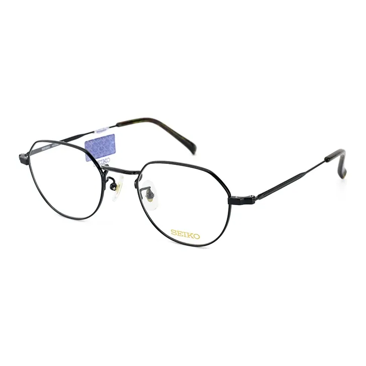 SEIKO Eyeglass Frames Unisex H03098 112 Bright Black-1