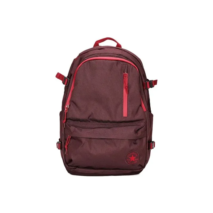 Converse Polyester Backpack Regular Unisex Burgundy-0