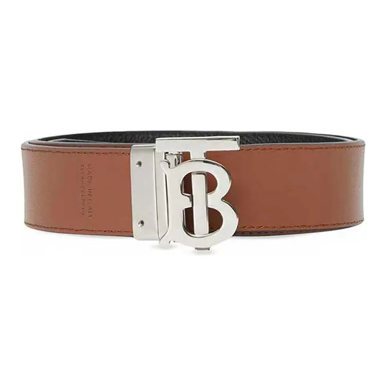 Burberry Tb Logo Leather Belt-2