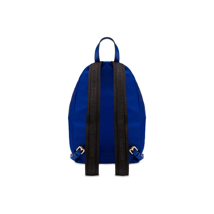 MOSCHINO Polyester Backpack Women's Blue-1