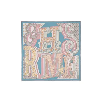 HERMES Electrique Silk Scarves Women's