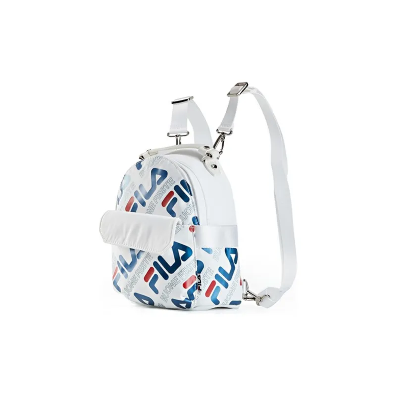 FILA Fabric Backpack Regular Women's White-1