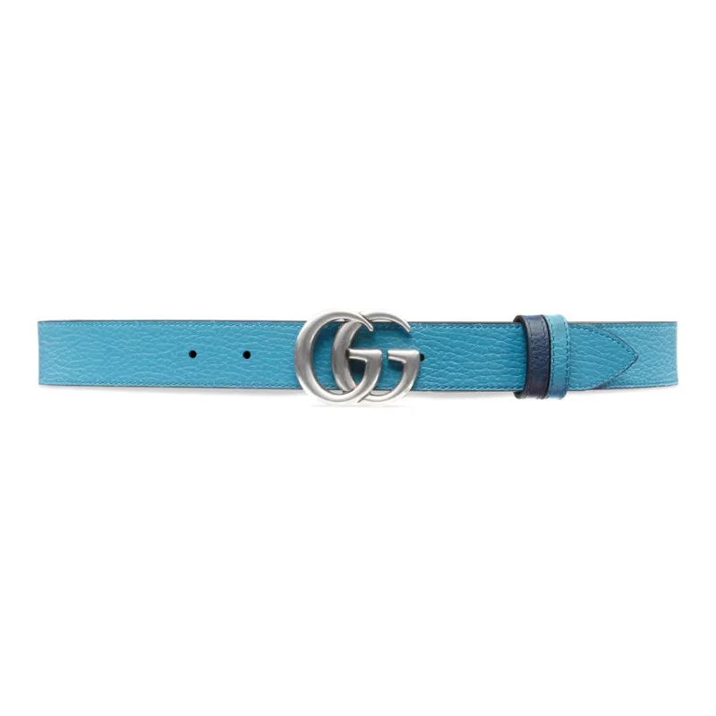 GUCCI GG Marmont Leather Belts Unisex-1