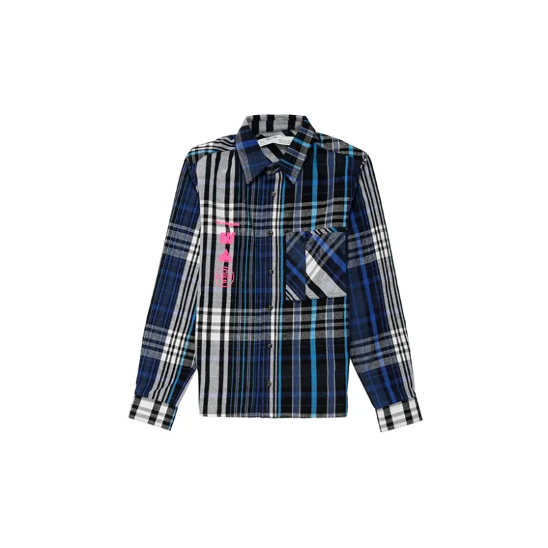 OFF WHITE Mariana De Silva Plaid Shirt-1