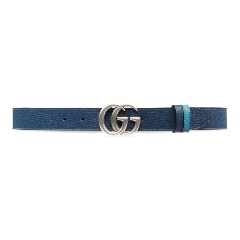 GUCCI GG Marmont Leather Belts Unisex-0