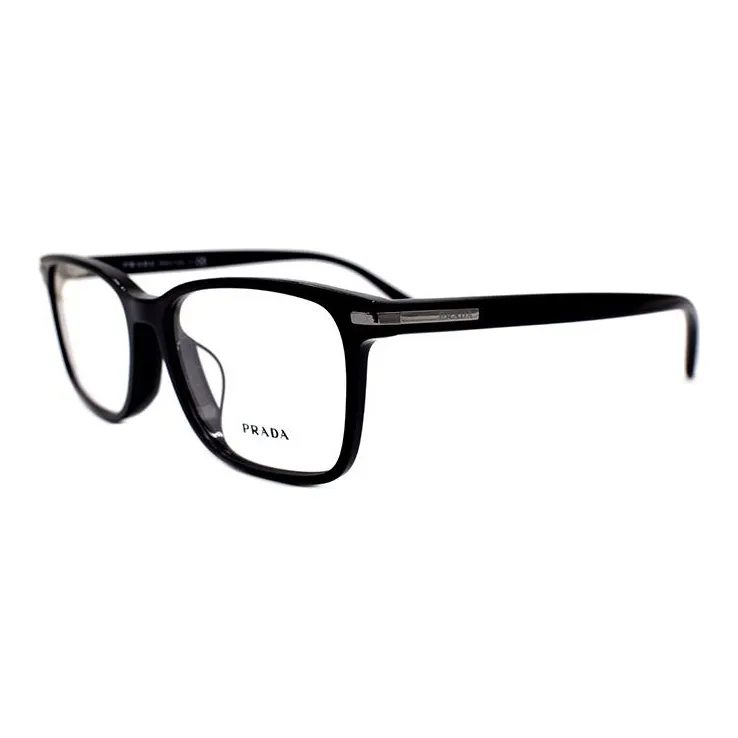 PRADA Plate Frame Square Eyeglass Frames Men's-0