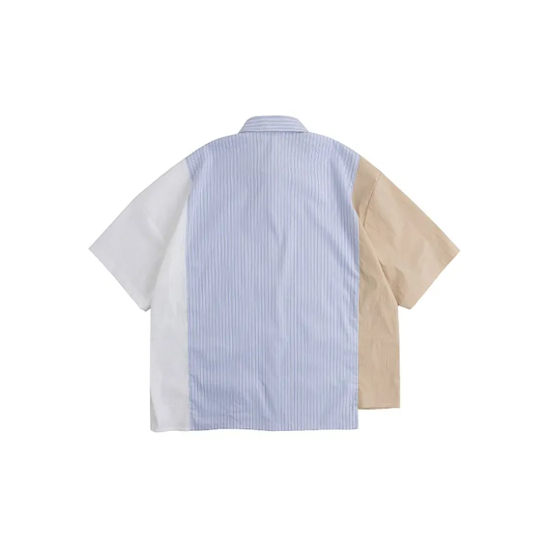 YOSHIYOYI Shirts Unisex Light Blue-1