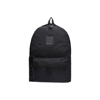 CILOCALA Nylon Fabric Backpack Regular Unisex BLACK