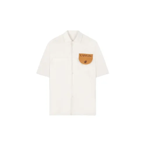 Lanvin Shirts Men White