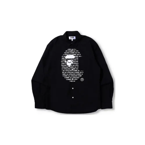 Comme Des Garcons Shirt X A BATHING APE Bape® X Comme Des Garçons Collaboration Collection Shirts Unisex