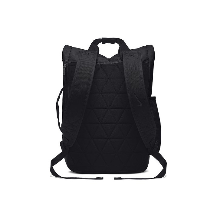 Nike Polyester Handbag Backpack Regular Unisex Black - POIZON