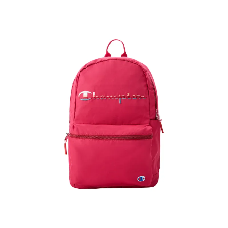 Champion Fabric Backpack Regular Unisex Red Black/All Over Print-9