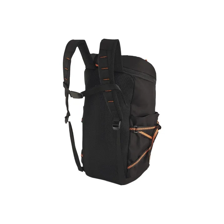 PUMA Backpacks Black Orange-1