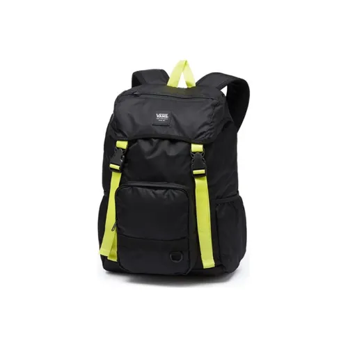 Vans Drawstring Backpack Large Black/Yellow
