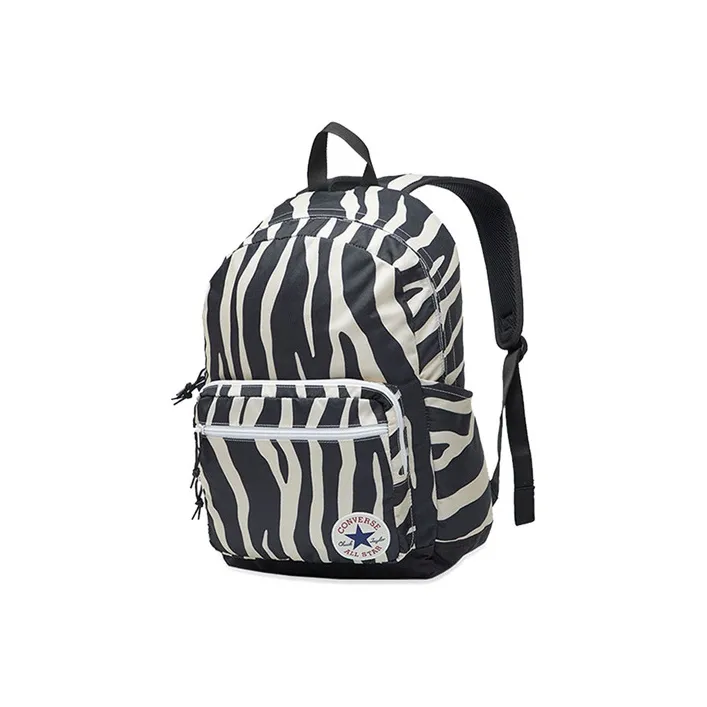 Converse GO 2 Fabric Backpack Regular Unisex Zebra Print-0