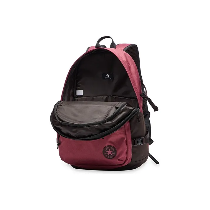 Converse Polyester Backpack Regular Unisex Rose Red-2