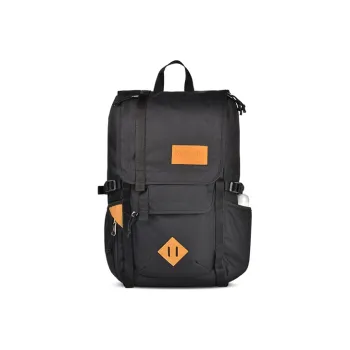 JanSport Polyester Backpack Sports Bag Hiking Bag Regular Unisex Black