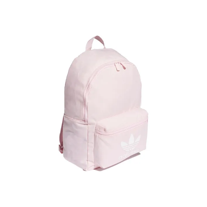 Adidas Originals Polyester Backpack Regular Unisex Light Pink-2