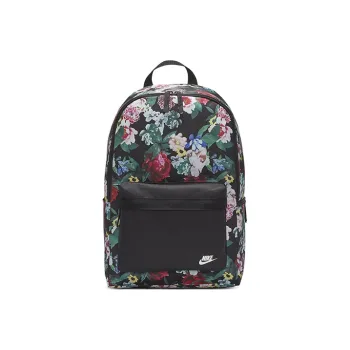Nike Heritage Polyester Backpack Regular Unisex Black
