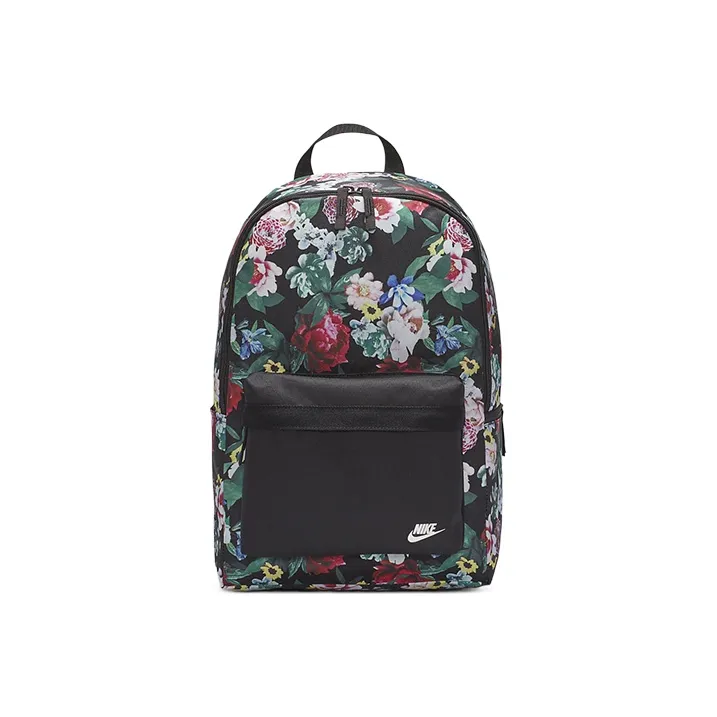 Nike Heritage Polyester Backpack Regular Unisex Black-0