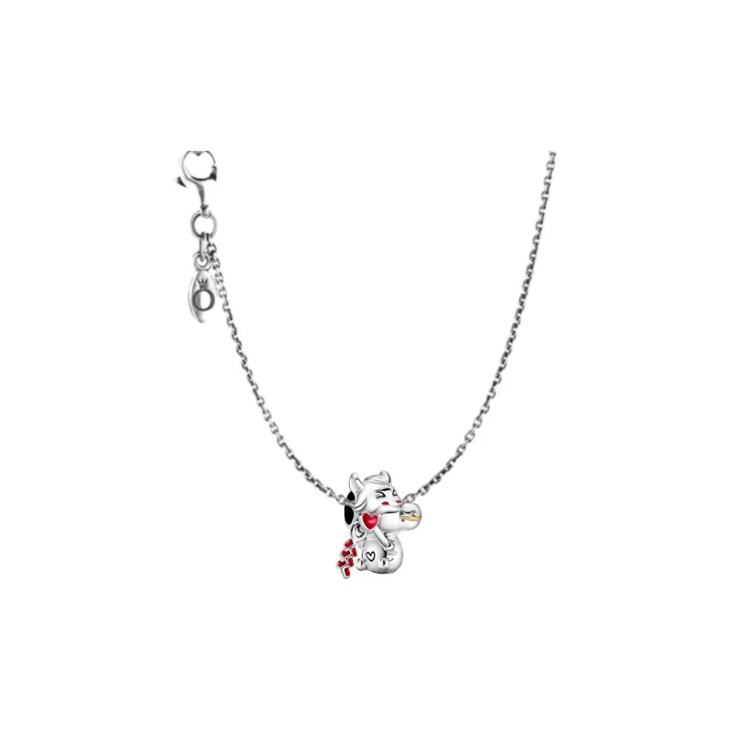 Pandora 925 Sterling Silver Pendants Women's-4