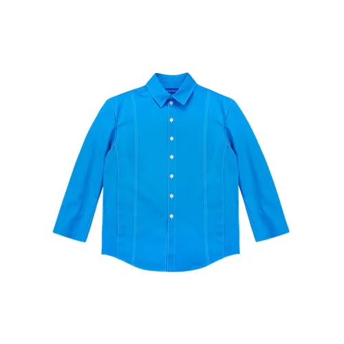 ADER ERROR Shirts Unisex Blue