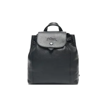 LONGCHAMP Sheepskin Backpack Mini Women's Black