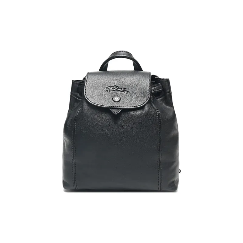 LONGCHAMP Sheepskin Backpack Mini Women's Black-0